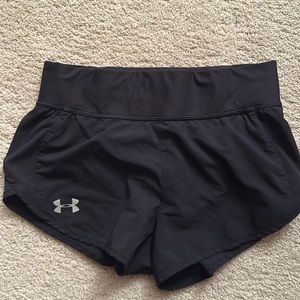 NWOT under armor running shorts high rise XS
